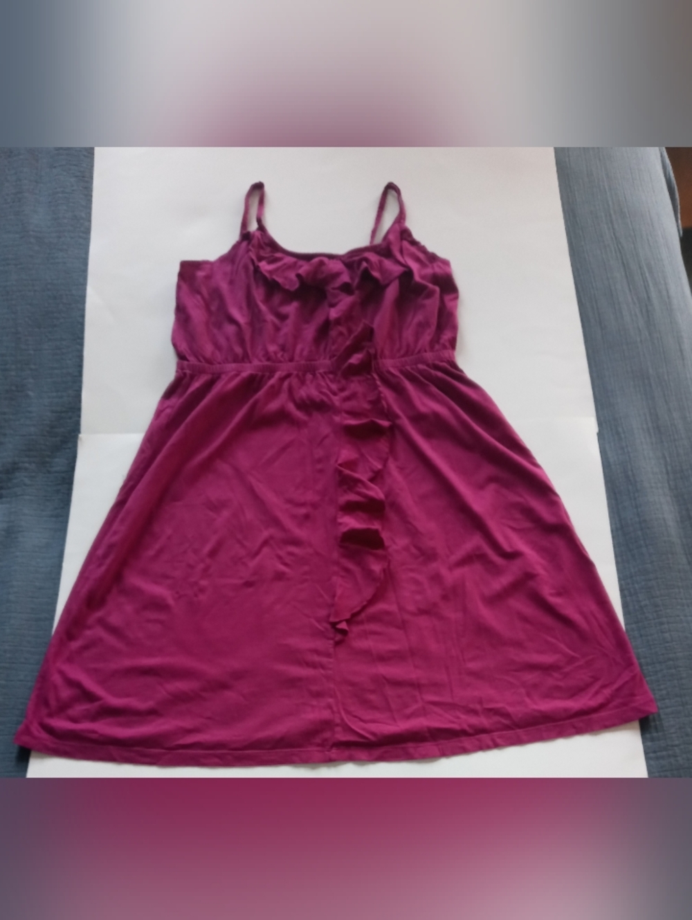 EUC Women's Old Navy Magenta Dress, Size Large